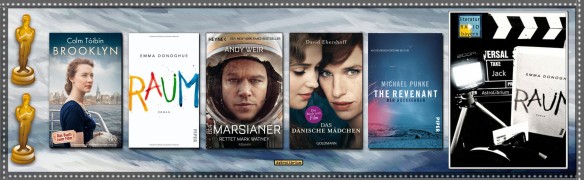Literaturverfilmungen und die Oscarverleihung 2016